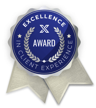 Platinum client experience award