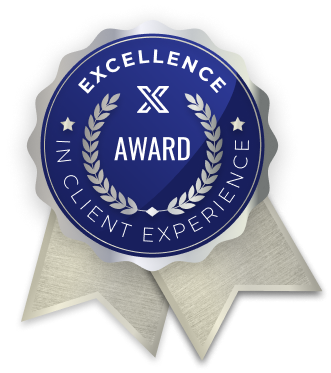 Platinum client experience award